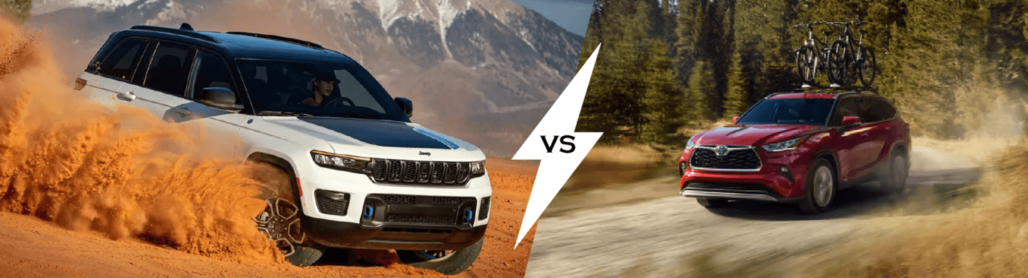 Jeep Grand Cherokee Vs Toyota Highlander Findlay Chrysler Jeep Dodge Ram