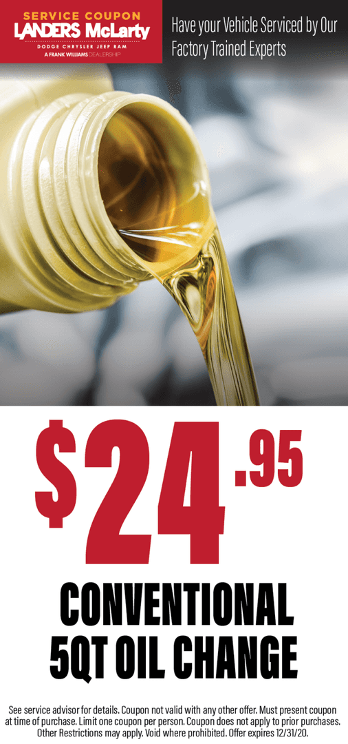 Mopar Parts & Service Coupons Landers McLarty Dodge Chrysler Jeep Ram