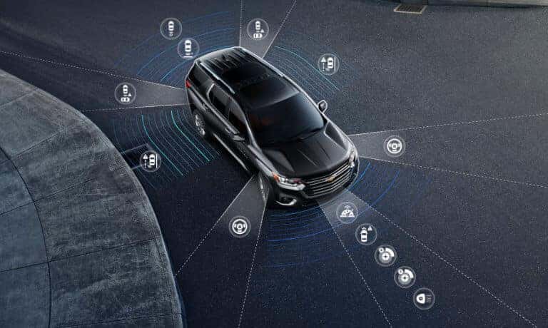 2019 Chevy Traverse exterior safety features