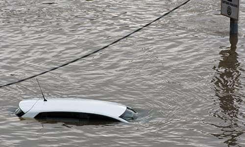 Flooded Vehicle