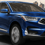 Blue Acura RDX
