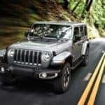 2019 Jeep Wrangler on road thumbnail