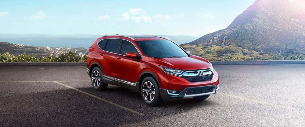 2018 Honda CR-V stopped under blue sky