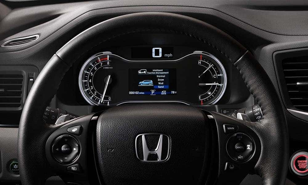2018 Honda Pilot steering wheel