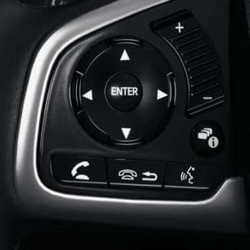 2018 civic sedan touring int steering wheel controls