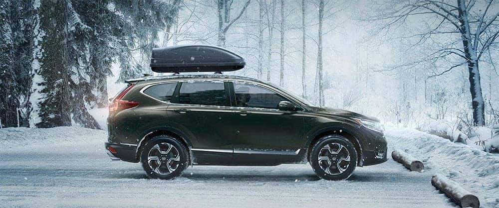 2019 Honda CR-V Parked in Snow