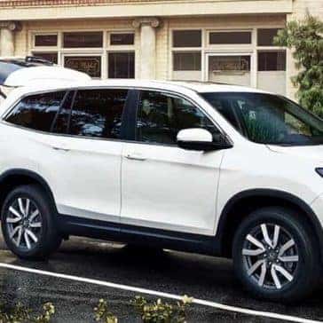 2020 Honda Pilot At The Store