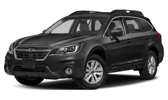 black subaru outback