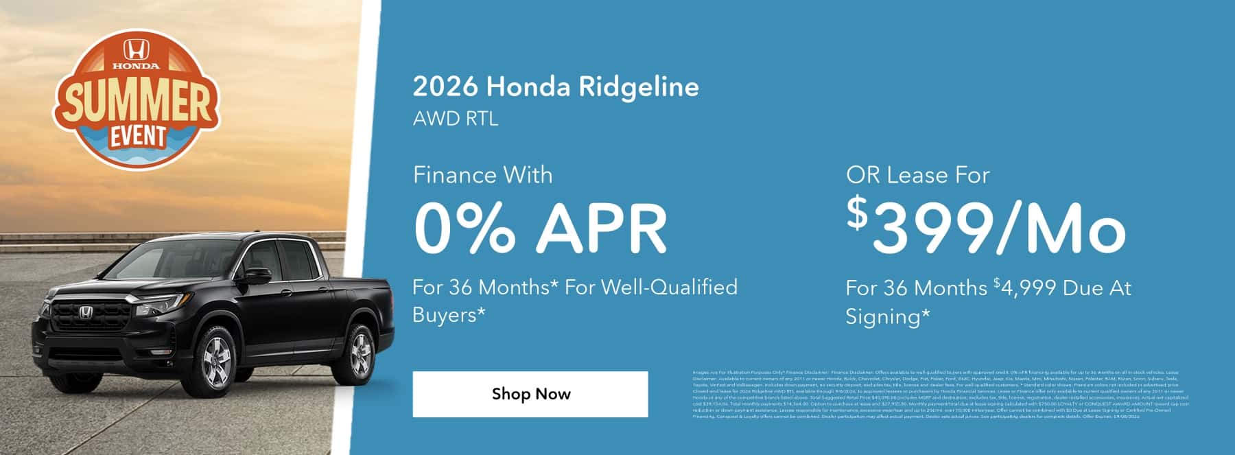 2026 Honda Ridgeline