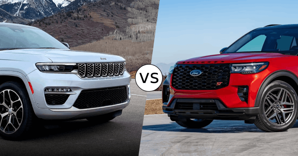 2025 Jeep Grand Cherokee vs. Ford Explorer
