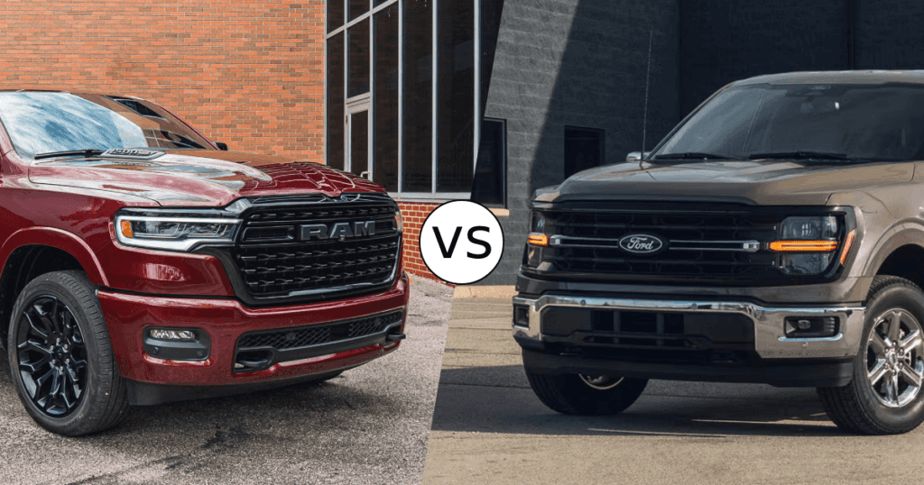 2025 Ram 1500 vs. Ford F-150