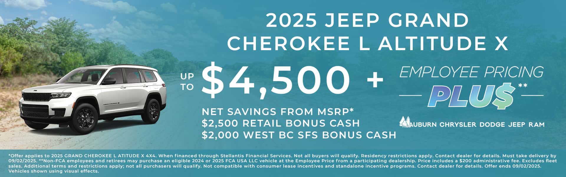 2025 Jeep Grand Cherokee L Altitude X