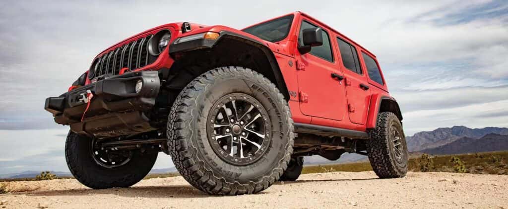 Offroad Jeep Wrangler