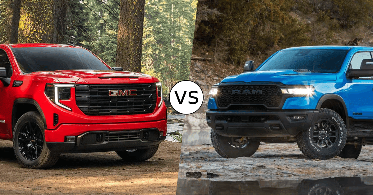 2026 RAM 1500 vs. GMC Sierra 1500