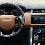 2018 Land Rover Range Rover Sport dash view