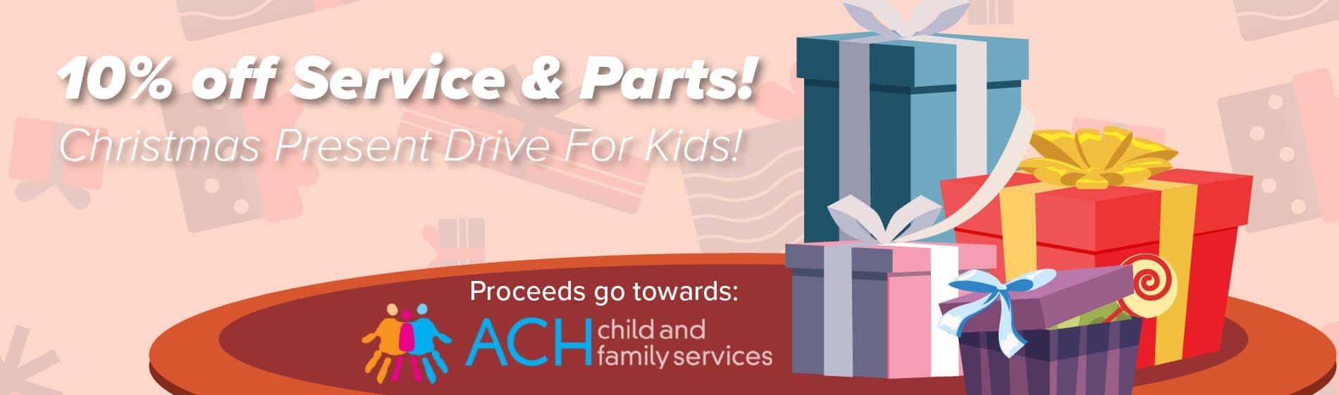“Our November & December Service Drive