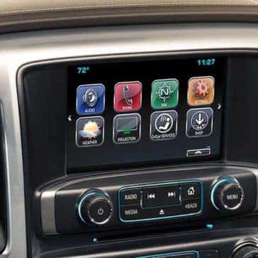 2018 Chevy Silverado Touchscreen