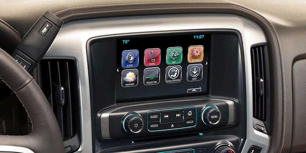 2018 Chevy Silverado Touchscreen