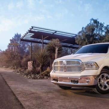 2018 Ram 1500 white exterior