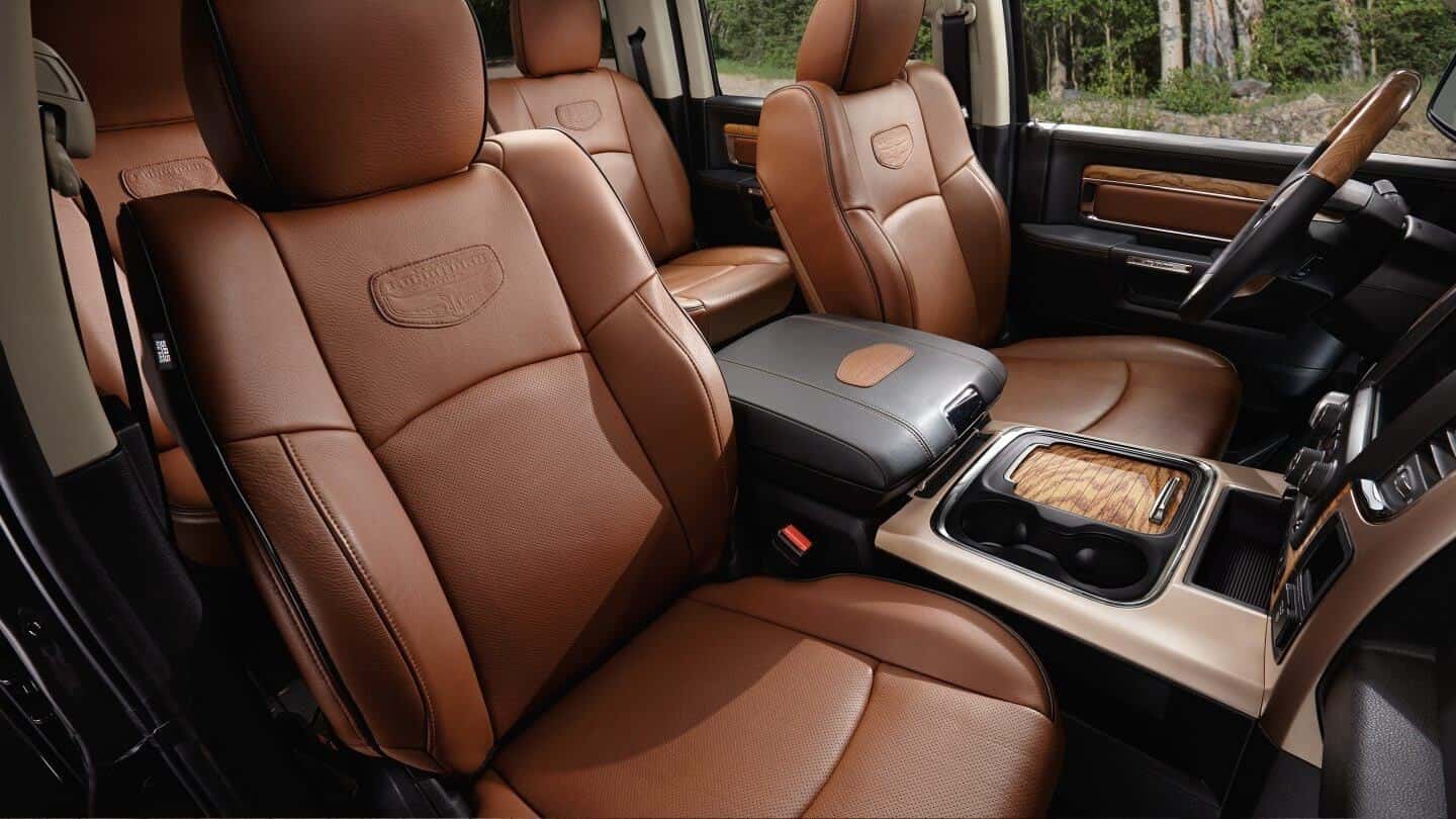 2018 Ram 1500 interior seating
