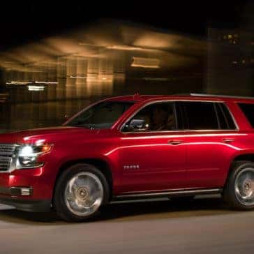 2018 Chevy Tahoe Driving