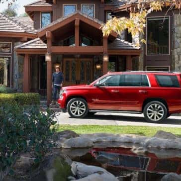 2018 Chevy Tahoe Parked