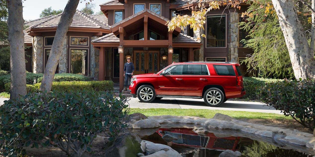 2018 Chevy Tahoe Parked
