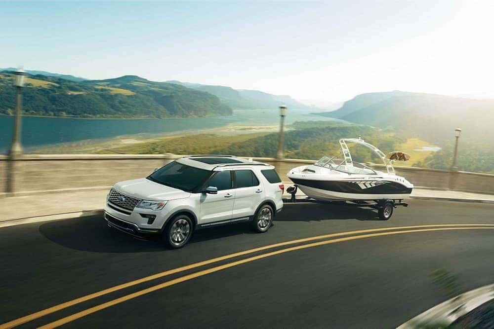 2018 Ford Explorer With Boat