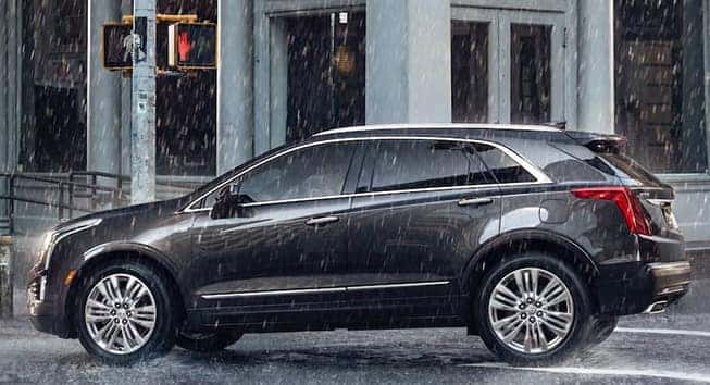 2019 Cadillac XT5 In the Rain