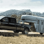Ford F250, Black Exterior, Towing