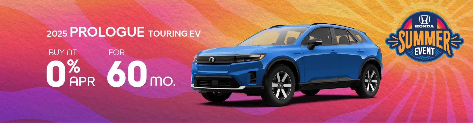 2025 Honda Prologue Touring EV: Buy at 0% APR for 60 Months