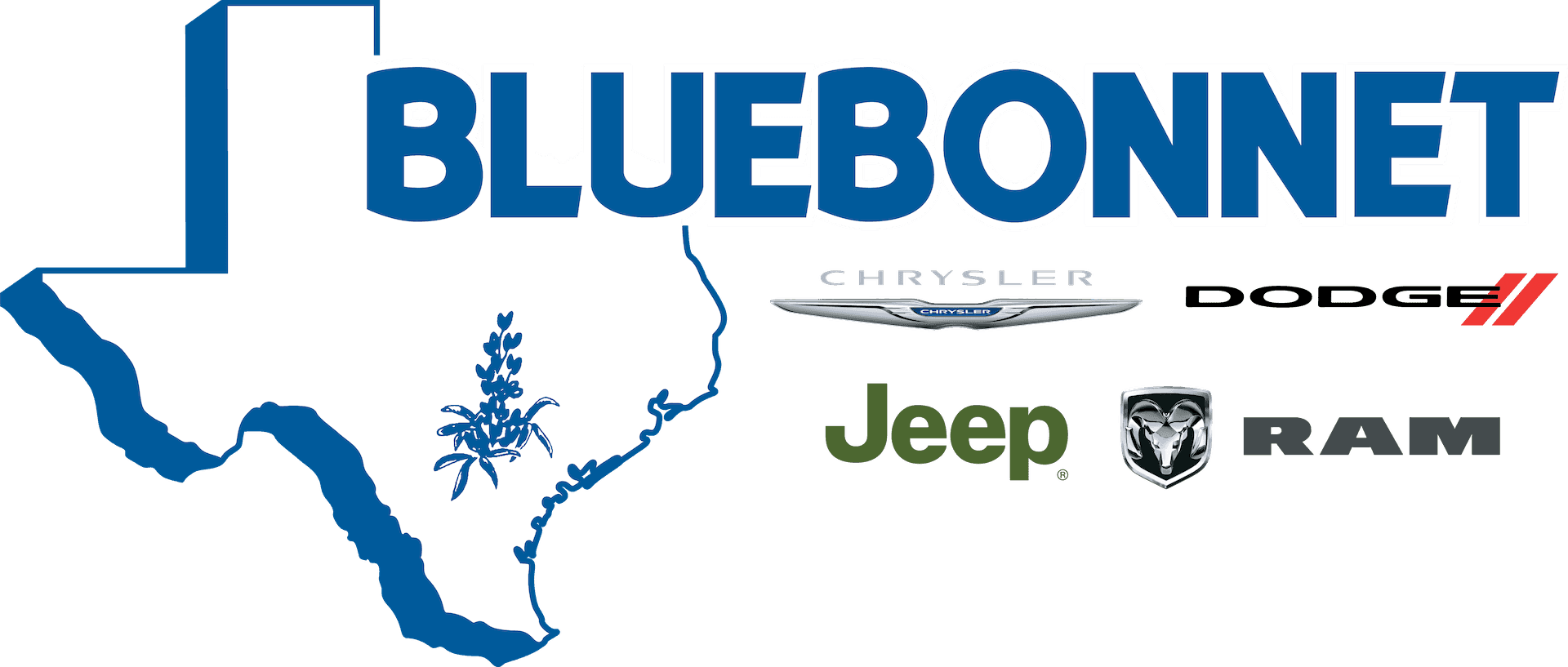 Bluebonnet Chrysler Dodge logo