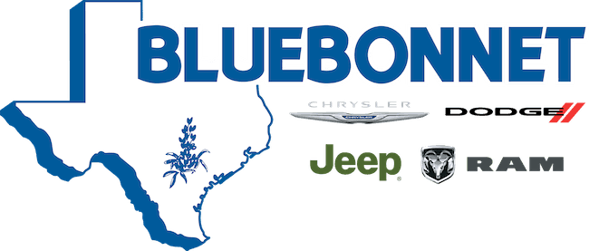 Bluebonnet Chrysler Dodge Jeep Ram logo