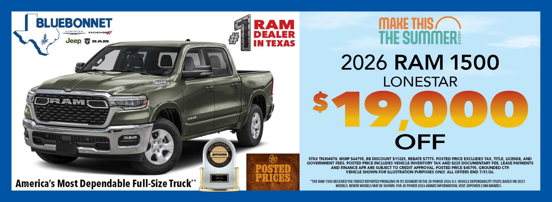 1500LONESTAR19KOFF