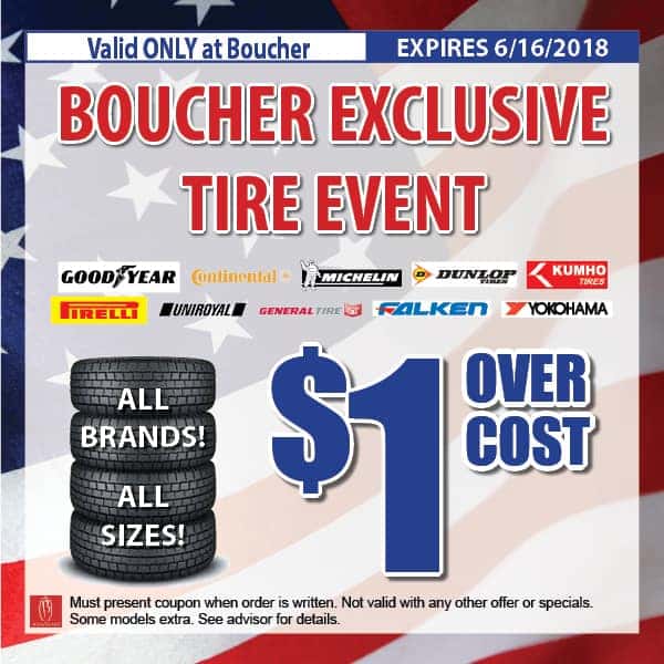 Service Coupons | May 2018 | Milwaukee, Wisconsin - Boucher Auto Group