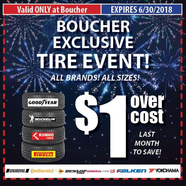 Service Coupons | June 2018 | Milwaukee, Wisconsin - Boucher Auto Group
