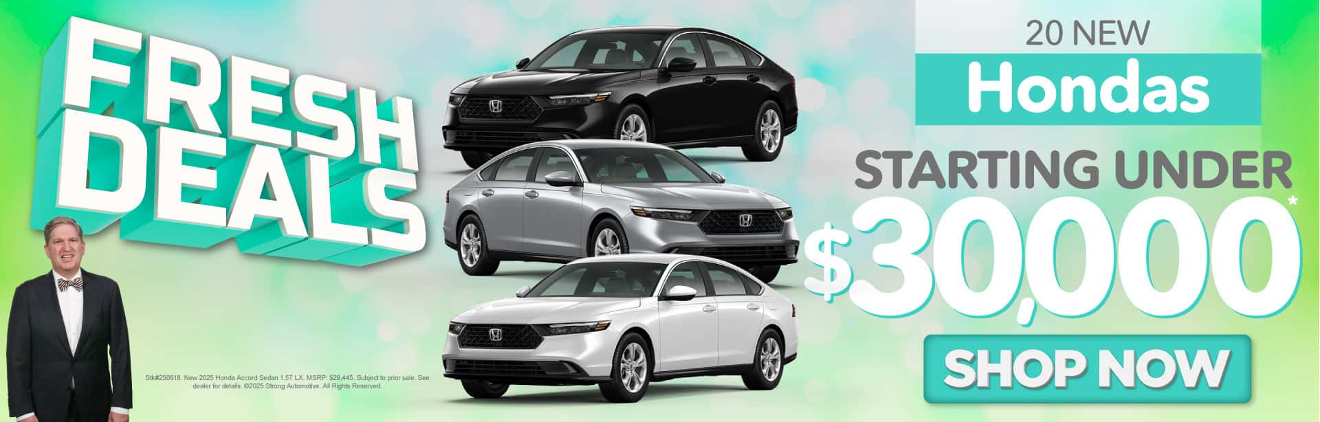 New Hondas Starting Under $30,000