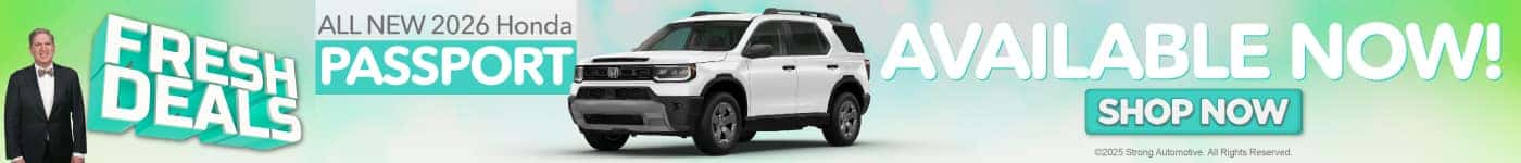 All New 2026 Honda Passport Available Now