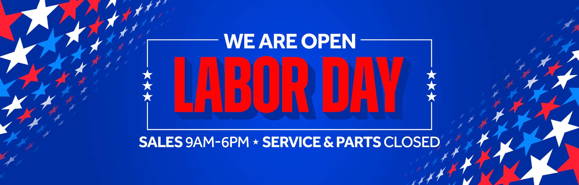 Open Labor Day