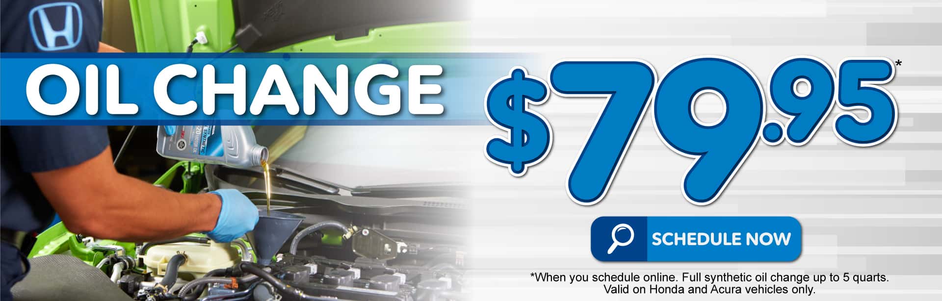 $79.95 Oil Change*