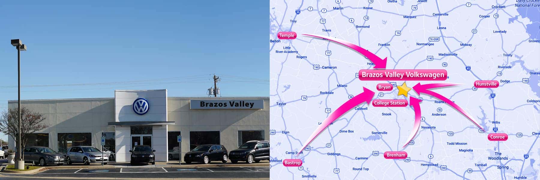 Brazos Valley Volkswagen VW Dealer serving Bryan & College Station TX