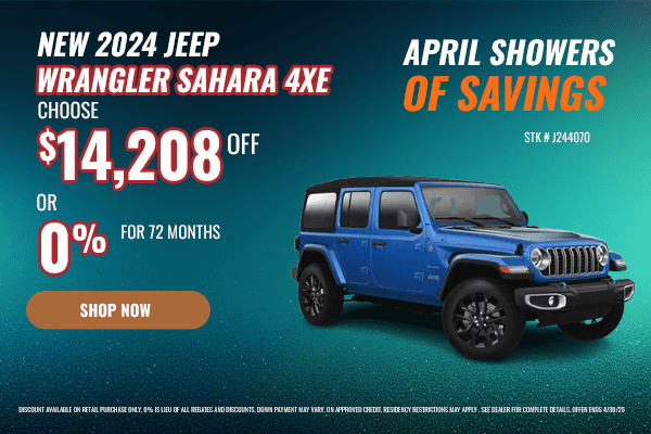 New 2024 Jeep Wrangler Sahara 4XE