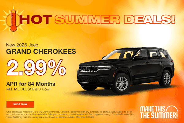 New 2026 Jeep Grand Cherokees