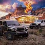 2027 Jeep Wrangler Laredo in a Texas environment
