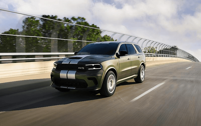 2027 Dodge Durango on the road