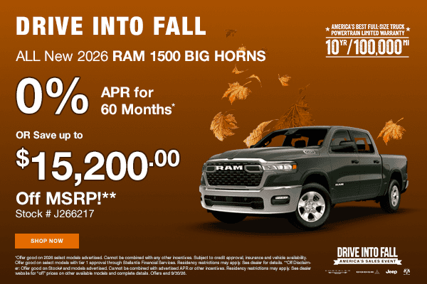 ALL New 2026 Ram 1500 Big Horns