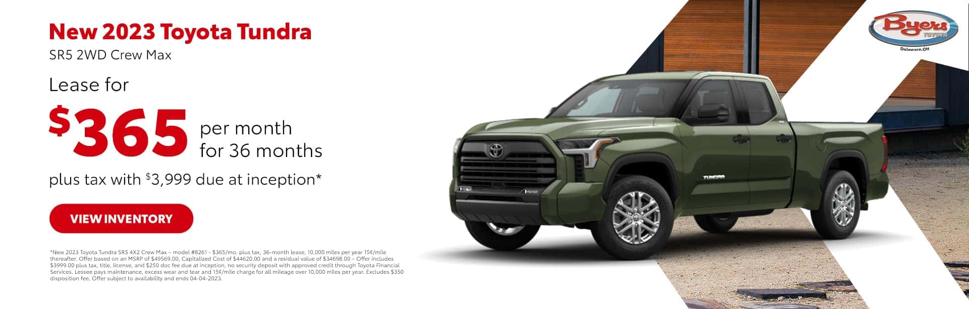 New 2023 Toyota Tundra