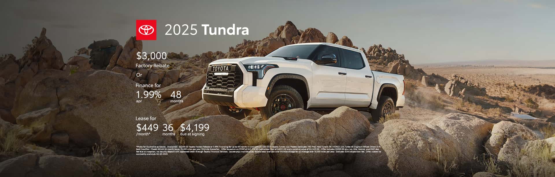 New 2025 Tundra Offer