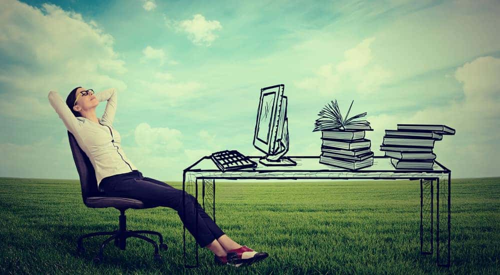 Car Loans Happy Laptop
