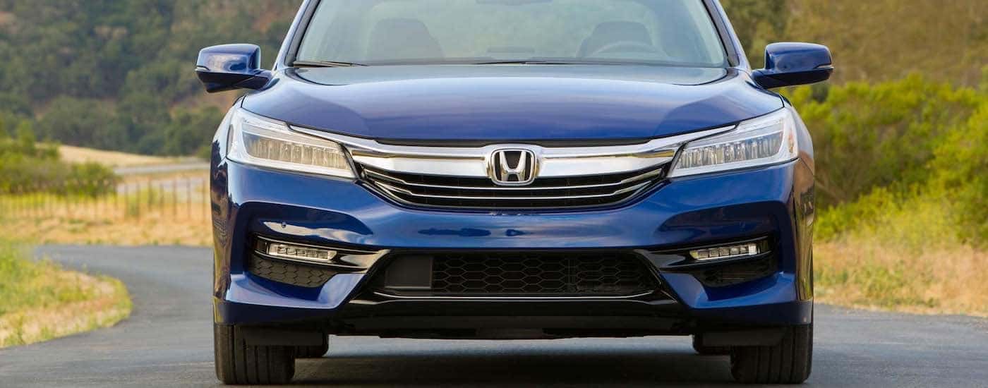 Blue 2017 Used Honda Accord Hybrid